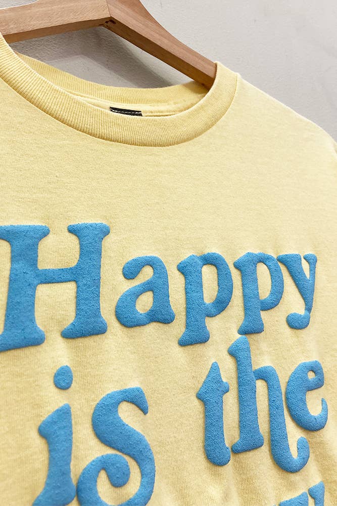 Happy is the New Wealthy Tee