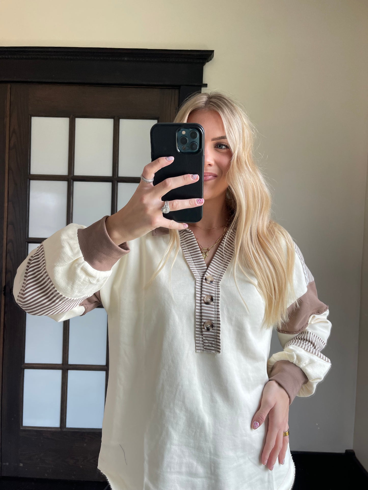 Cozy Canyon Henley
