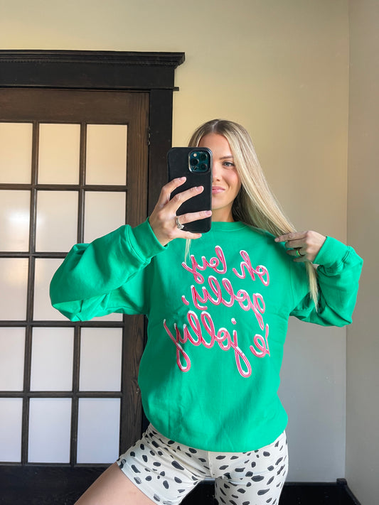 Oh By Golly, Be Jolly Crewneck