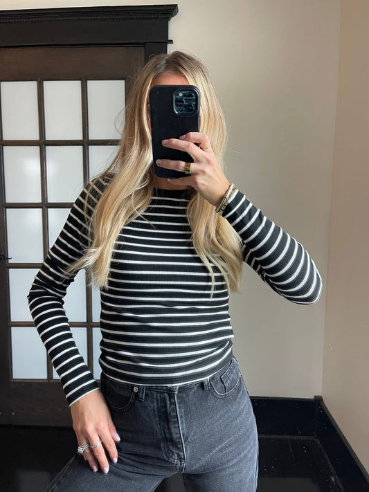 Black & White Long Sleeve