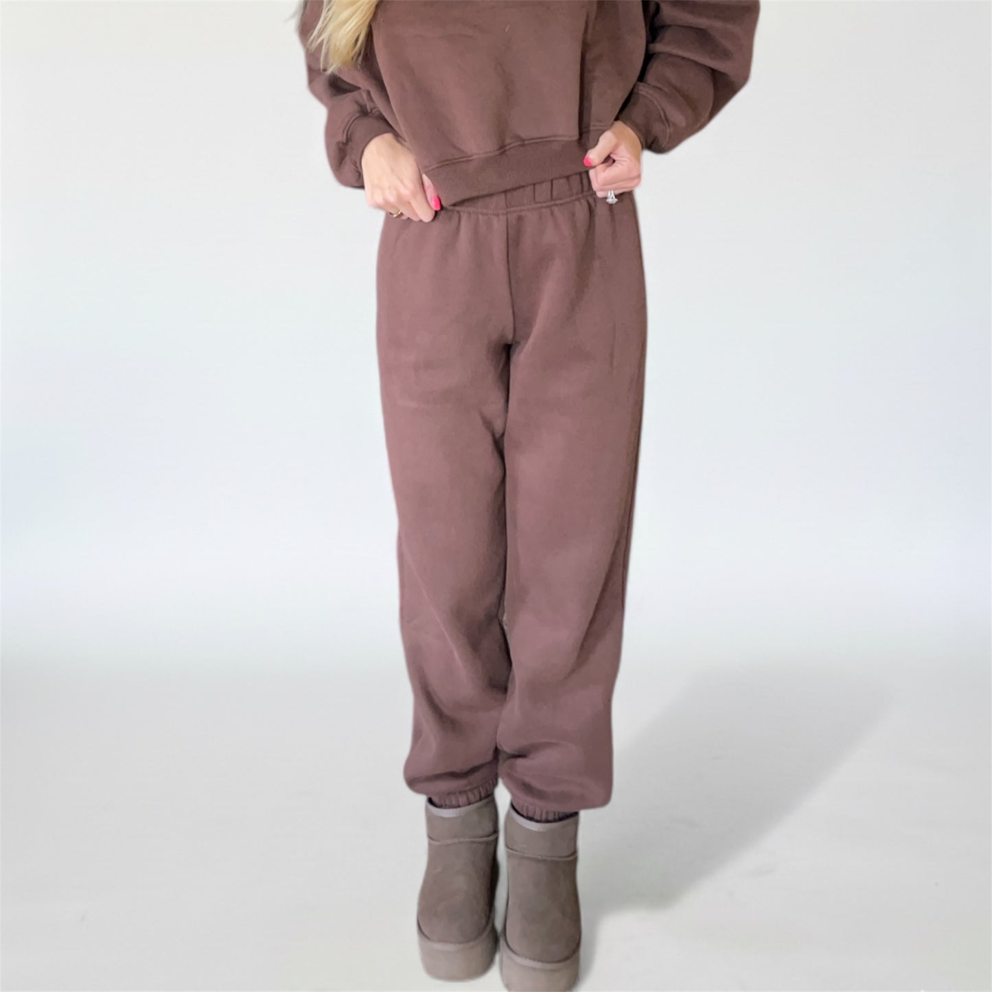 Cozy Chocolate Sweats