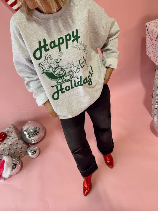 Happy Holidays Crewneck